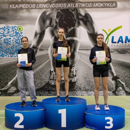 Atviros Klaipėdos LAM jaunučių ir jaunių varžybos (2025 02 27)
