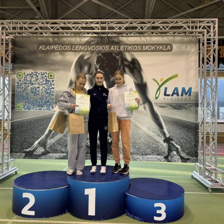 Atviros Klaipėdos LAM jaunučių ir jaunių varžybos 2025-03-06