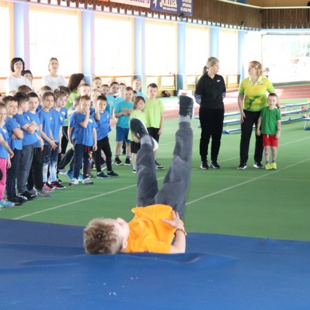 Renginys "Bėk, šok, mesk" 2019 04 04