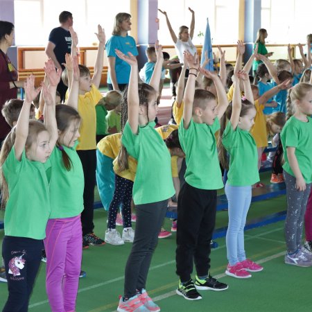 Renginys "Bėk, šok, mesk" 2019 04 04