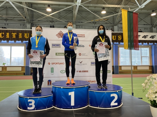 Klaipėdos lengvaatlečiams &ndash; a&scaron;tuoni Lietuvos čempionato medaliai