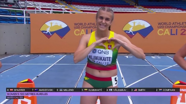 Gabija Klimukaitė pasaulio jaunimo čempionate