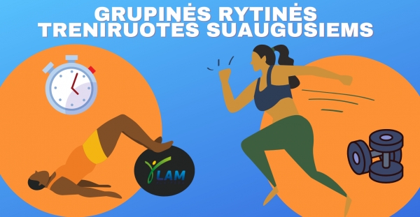 Grupinės treniruotės suaugusiems